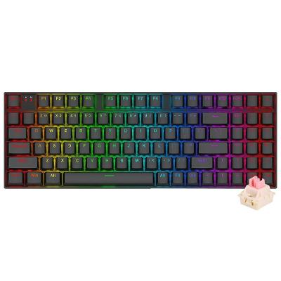 Teclado Gamer K736-PRO-M com Switches Mecânicos e RGB Preto Redragon