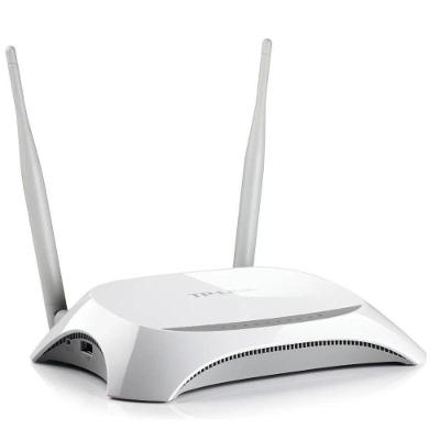 Roteador Wi-Fi TL-MR3420 300Mbps com 3G-4G LTE Antenas Removíveis Branco TP-Link