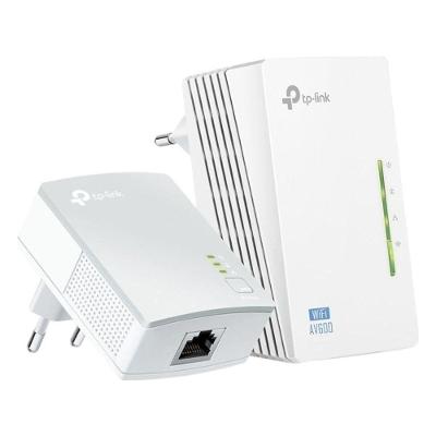 Adaptador Powerline TL-WPA4220 Kit AV600 300Mbps Wi-Fi Clone 2 Portas Ethernet Branco TP-Link