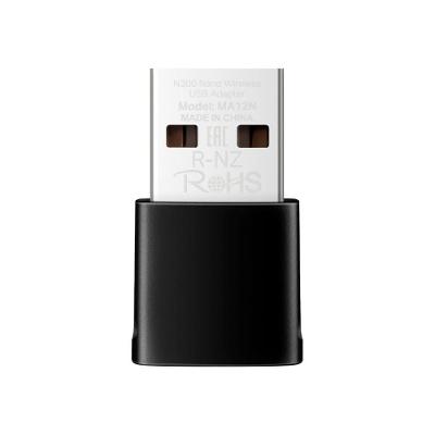 Adaptador Wi-Fi MA12N N300 Nano 300Mbps Design Nano Branco Mercusys