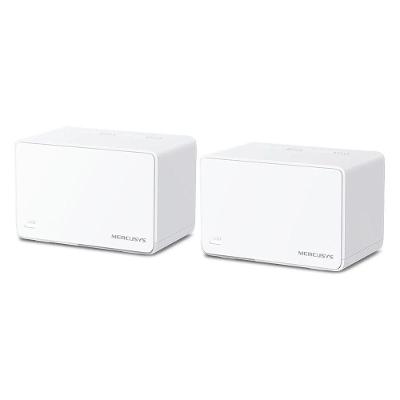 Roteador Halo H80X AX3000 Wi-Fi 6 Dual Band Até 2402 Mbps Branco (2 Pack) Mercusys