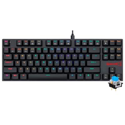Teclado Gamer Redragon K607P-KBS APS Pro Wireless com Switches Blue e RGB - Preto