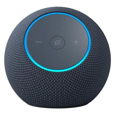 Assistente Virtual Amazon Echo Dot Max com Alexa Wi-Fi Bluetooth 110V Grafite