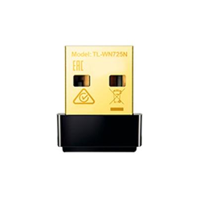 Adaptador USB Wi-Fi TL-WN725N 150Mbps 2.4GHz Compacto Preto TP-Link