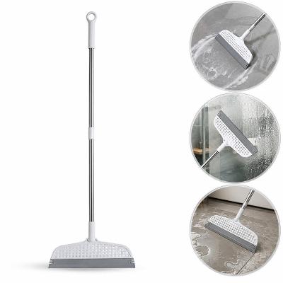 Rodo Multifuncional Rodo Mágico de Silicone com Cabo 105cm em PP e Aço Inoxidável com Cabeçal