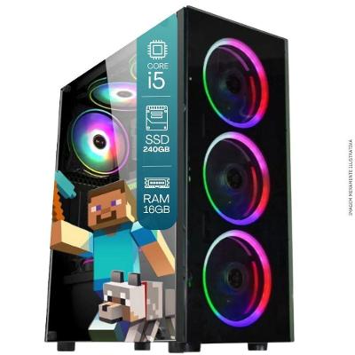 Computador Desktop Gamer Tob Computers Intel Core I5 16GB 240GB Preto