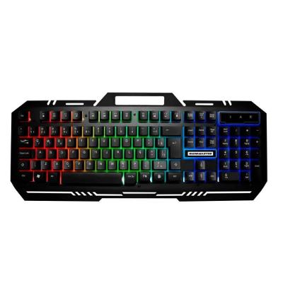 Teclado Gamer K-Mex KM-M712 USB ABNT2 107 Teclas LED RGB Preto