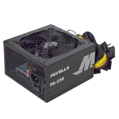 Fonte ATX PK-550 com Potência Real 550W e Chave Seletora 115-230V Preto K-Mex