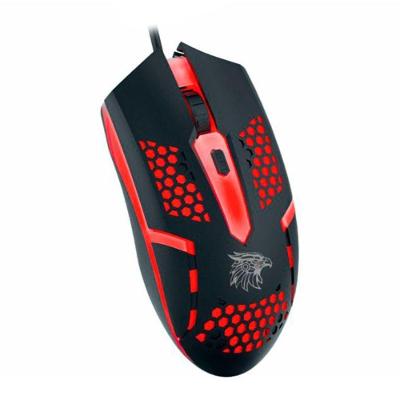 Mouse Gamer K-Mex M44J USB 2400 DPI Sensor Óptico Iluminação RGB Multicolor