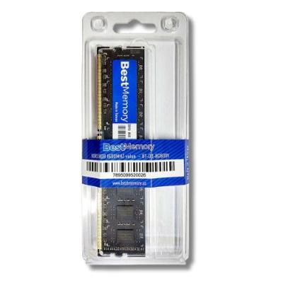 Memória RAM DDR3 BT-D3-8G1600V 8GB 1600MHz Alto Desempenho Preto Best Memory