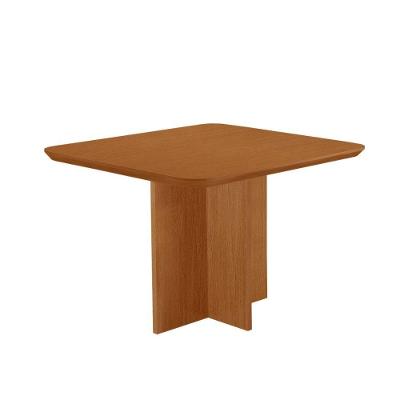 Mesa de Jantar Olimpia 4 Lugares Quadrada MDF 90CM Amadeirado Moderna