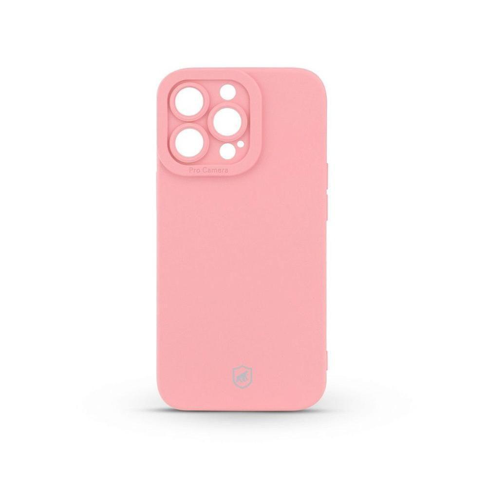 Capa Para Iphone 14 Pro Max - Rosa - Silicon Cloud - Gshield - 1