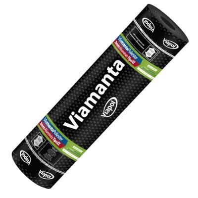 Manta Asfáltica V0118245 Poliéster Aluminizada 1x10 Metros 3mm Prata Viapol