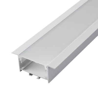 Perfil de Embutir para Fita LED Vast com Alumínio Fundido IP 20 Branco Nordecor Iluminação