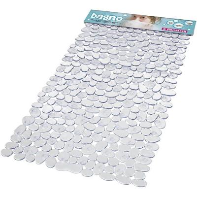 Tapete Antiderrapante PR2603-2 70x36cm 1 Peça Transparente Pincéis Atlas