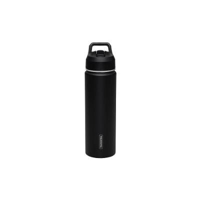 Garrafa Térmica 6164965 com Canudo Aço Revestido Isolamento Térmico para Viagem Preto Tramontina