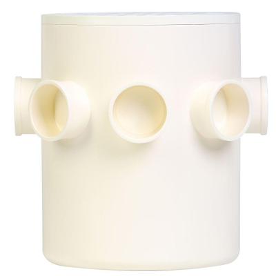 Caixa Sifão NR 19 com Sistema Sifonado 150x185x75mm Branca Krona