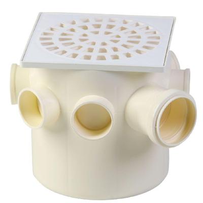 Caixa Sifonada 0912 com Sistema Sifonado para Vedação Contra Odores Branco Krona