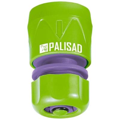 Engate Rápido 661408 com Bloqueador de Passagem e Válvula 1-2 plástico-ABS Palisad