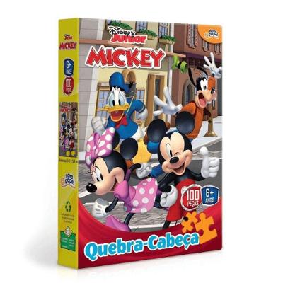 Puzzle 100 Peças - Turma Do Mickey - Toyster