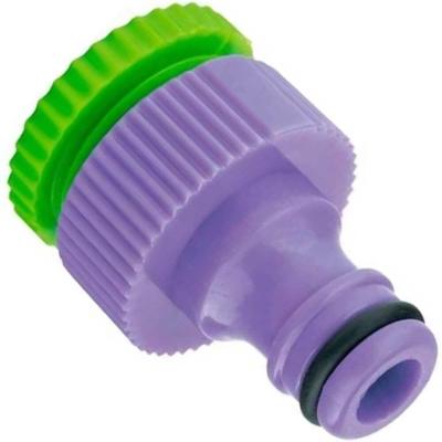 Conector Fêmea de Plástico com Bucha 657358 para Irrigação com Engate Rápido e Dois Adaptadores