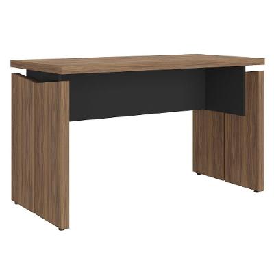 Mesa Retangular Operacional Moderno sem Gavetas MDP 125CM Preto Artany
