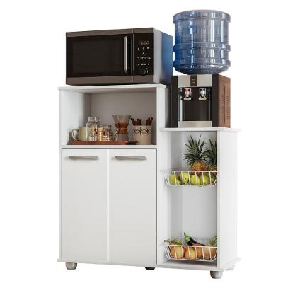 Armário Multiuso Sollys 2 Portas sem Gavetas MDP 91CM Branco