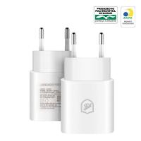 Carregador Turbo Para Iphone / Ipad - 25 W - 5 Anos De Garantia - Original Gshield - Branco - 5