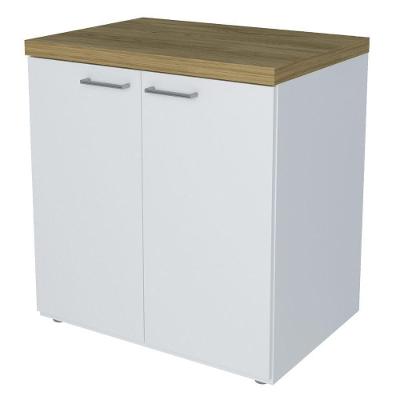 Balcão TOQ 2 Portas MDP e Tamburato 70CM Branco Artany