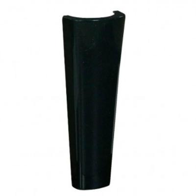 Coluna Mármore Sintético 508208 de Sobrepor Brilhante Preto AJ Rorato