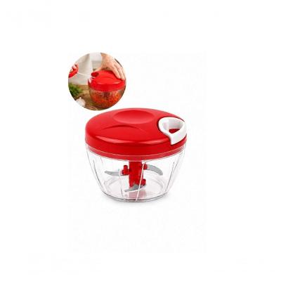 Processador Manual de Alimentos Processador 500ML com 3 Lâminas em Aço Inox Plástico PS Branco Yeet