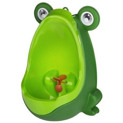 Mictório Infantil Sapinho com Alvo Giratório e Ventosas Verde Utimix