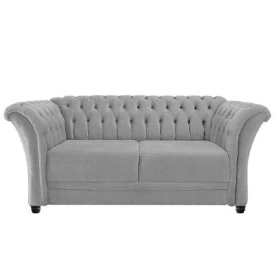 Namoradeira Chesterfield Sofia Corano Cinza