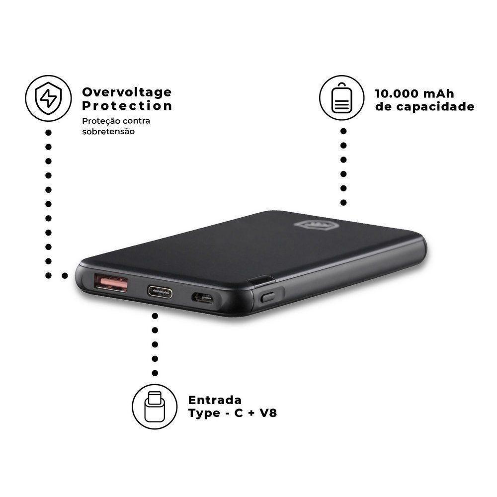 Carregador Portátil Powerfast - 10.000Mah - Gshield - 5