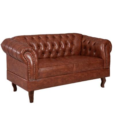 Namoradeira Chesterfield Duque 2 Lugares Via Encanto Courano Whisky