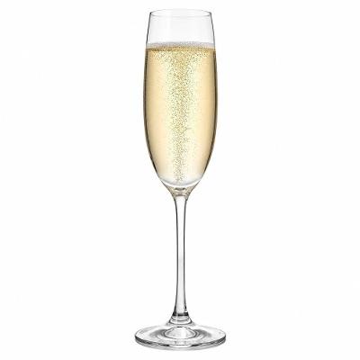 Taça de Champanhe TCCH-149TR para Espumante Cristal Vidro Bohemia 200ml Base Equilibrada