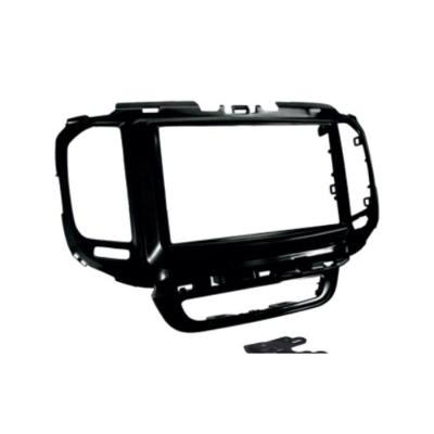 Moldura 2 Din Black Piano Fiat Toro 2016 a 2019 Encaixe Preciso e Acabamento Elegante Fiamon