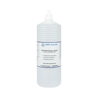 Solvente Isopropanol 70% e 99,8% com Alta Solvência e Bico Aplicador Transparente Implastec