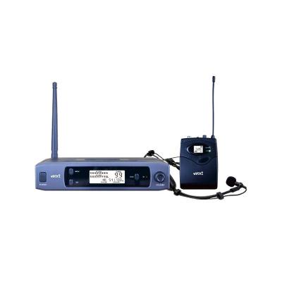 Microfone sem Fio UHF517BDP 100 Canais Digitais Preto Grupo MXT