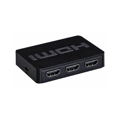 Chave Seletora HDMI Mini SWITCH HDMI 3x1 3 Entradas 1 Saída Full HD Preto NWT