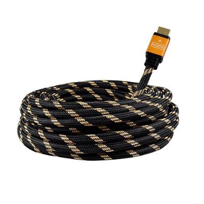 Cabo HDMI C-052 4K 10,0m V2.0 Conectores Banhados a Ouro Preto Evus