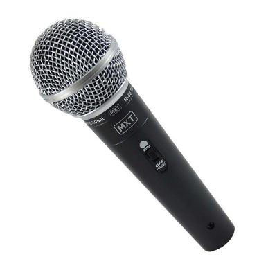 Microfone Dinâmico M-58 Profissional com Imã de Neodímio e Cabo 3m O.d.5.0mm - Grupo MXT