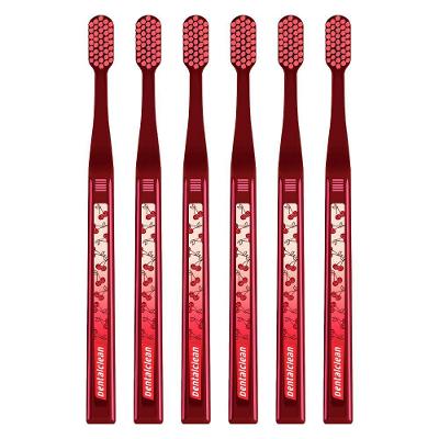 Escova de Dente Dentalclean 4368 Cerdas Dental Cereja Cherry Moment Pack com Cerdas Ultra Macias 6