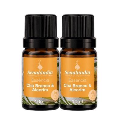 Essência Hidrossolúvel Chá Branco & Alecrim para Umidificador com Fragrância Equilibrada Senalândia