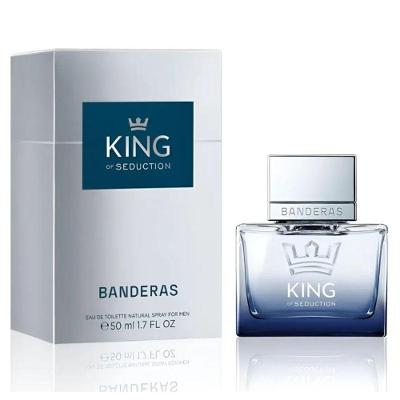 Perfume King Of Seduction Masculino Eau de Toilette Amadeirado 50ML