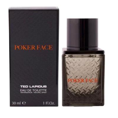 Perfume Poker Face Masculino Eau de Toilette Amadeirado Aromático 30ML
