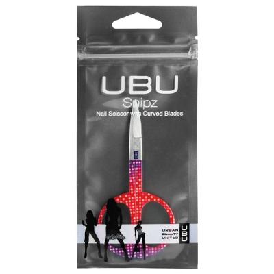 Tesoura de Unhas Snipz com Lâminas Curvadas para Corte Preciso Preta Urban