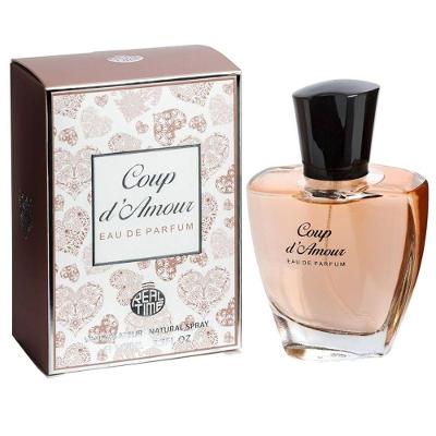 Perfume Coup D'amour Feminino Eau de Parfum Floral Gourmet 100ML Real Time