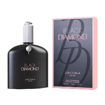 Perfume Black Diamond Feminino Eau de Parfum Gourmand Oriental 100ML Zircônia