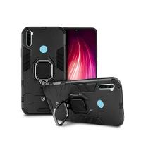 Kit Capa Case Capinha Defender Black E Pelicula Defender Glass Para Xiaomi Redmi Note 8 - Gshield - 3